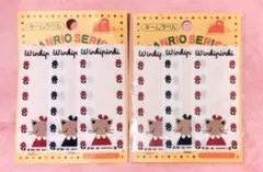 ウィンキーピンキー ネームラベル 名前 子供 ワッペン アイロン サンリオ