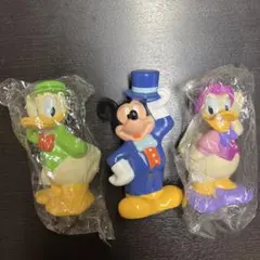 ミッキーマウス　ドナルドダック　デイジーダック　貯金箱　東京三菱銀行　ノベルティ