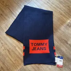 【新品タグ付き】TOMMY トミー 幅25 長さ183 プレゼント　ネイビー