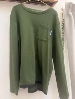 UB by KRIFFMAYER 長袖カットソー オリーブグリーン