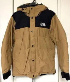 【正規品】マウンテン フーデッド ダウンジャケット ゴアテックス ベージュ