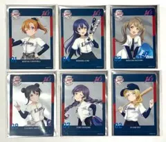 ラブライブ クリアカード μ's 西武ライオンズ ６点セット
