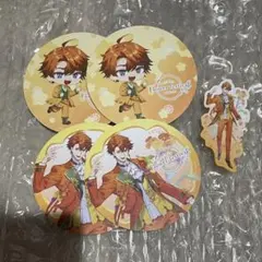 北見遊征　にじさんじ　アニメイトカフェ　アニカフェ　特典　ステッカー　セット