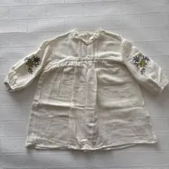 tete a tete 花柄刺繍 トップス 90