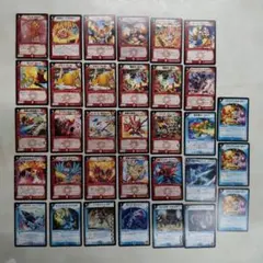 デュエルマスターズ 火文明 水文明 カードセット - メルカリ