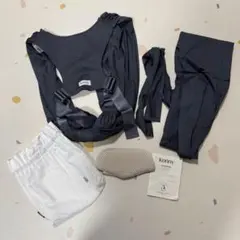 【美品】Konny 抱っこ紐 ダークグレー M-4XL