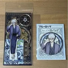 【新品未開封】ブルーロック 凪誠士郎　アクスタ&ちょいデカ缶バッジ　2点セット