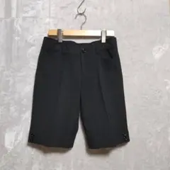 a2750 エニィスィス ブラック 黒　ショートパンツ　キュロット サイズ3