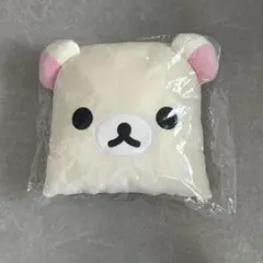 コリラックマ　ざぶとん　ぬいぐるみクッション 値下げ⭐︎希少 コリラックマ ざぶとん ぬいぐるみクッション - メルカリ