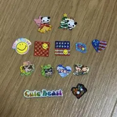 キャラクター フレークシールセット 平成レトロ 当時物 - メルカリ