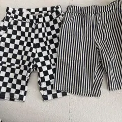ブランシェス　キッズ　ハーフパンツ　2枚組