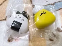 B-SIDE LABEL おにぎり ぺたんこマスコット カレー ねこにぎり