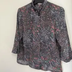 期間限定! 昭和レトロ SAINT PATARA 花柄五分袖シャツ