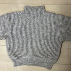 エモダ　バルキーアームニット