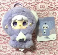 大人気！新品yokkiヨーキぬいぐるみキーホルダー☆コアラ ×おにぎり×紫
