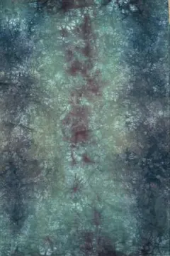 むら染め生地 赤