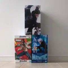 呪術廻戦 チェンソーマン フィギュア 3体セット 五条悟 デンジ レゼ