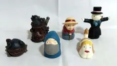 ジブリ ハウルの動く城 カブ ぬいぐるみ マスコット 2004年 当時品 レトロ 映画 ハウルの動く城 カルシファーマスコット 2種セット 未使用
