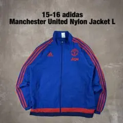 15-16 アディダス マンチェスターユナイテッド サッカー ナイロンジャケット