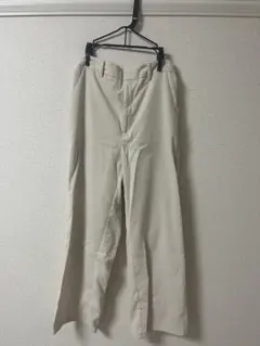 GU ライトコーデュロイストレート カジュアルパンツ