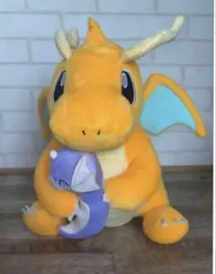 未開封品　レア　カイリュー　ミニリュウ　ぬいぐるみ ポケットモンスター ぬいぐるみ カイリュー ミニリュウ 2点セット