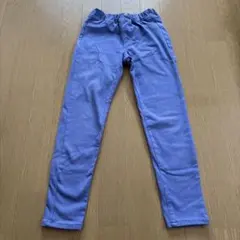 KIDSヌクヌクストレッチスキニーパンツ パープル 130 GUジーユー