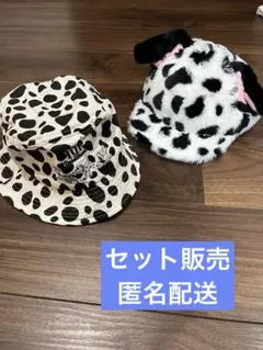 ディズニーランド　ファンキャップ　バケットハット　101匹わんちゃん