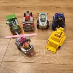 パウ・パトロール おもちゃの車 6台セット
