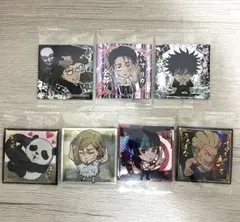 呪術廻戦 シールウエハース vol.4 日車、乙骨、恵、他4