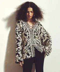 mag.by c/EMBROIDERY MESH SHIRT - メルカリ
