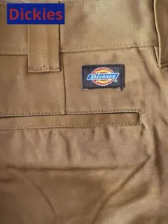 未使用　Dickies メンズ　チノパン　W32 キャメルブラウン