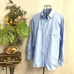 新品！UNIQLO : Cブロードオーバーサイズシャツ　メンズ3XL（4L）