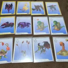 ファイナルファンタジー モンスターカード 12枚セット