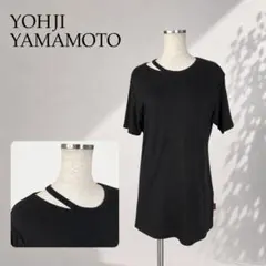 B Yohji Yamamoto リヨセル綿天竺 バインダー半袖Tシャツのサムネイル