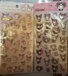 マイメロディ & クロミ シール 2シートセット