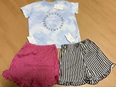 女の子 Tシャツ 半袖 ショートパンツ　110サイズ