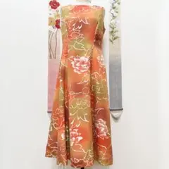 着物リメイクワンピース♪49 ♪振り袖♪140cm - メルカリ