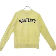 い*ご様 男トレーナー　スウェット　黄　Sサイズ　 秋服　スポーツウェア【104