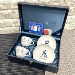 希少　Meissen　マイセン　歴代　双剣　マーク　カップ＆ソーサー　ペア