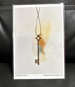 進撃の巨人 WIT STUDIO ポストカード 鍵