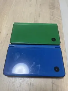 ニンテンドーDS LL 本体 グリーン ブルー