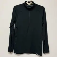 alo ハーフジップ トップス ブラック Sサイズ - メルカリ
