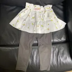 アンパンマン　フリル付きスカートとレギンスセット 95サイズ