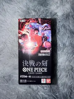 0*8様 ONE PIECE カードゲーム 決戦の刻 ブースターパック BOX - メルカリ