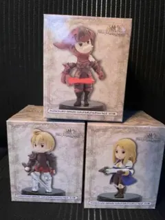 ファイナルファンタジータクティクス　ミニチュアフィギュアコレクション 3種セット