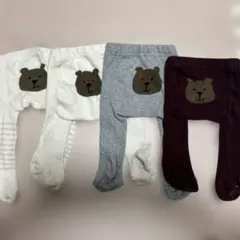 GAP くまタイツ 70-80