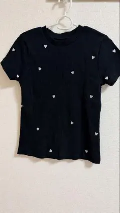 ハート刺繍Tシャツ　ワンアフターナイスクラップのサムネイル