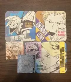 ヒロアカ 原画展 グッズ スクエアステッカー　アートコースター