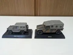 京商 1/64 ミリタリービークルコレクション 1/2tトラック 高機動車のサムネイル
