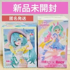 新品未開封2種セット！初音ミク(麦わら水着、Rodyメルヘン)_02
